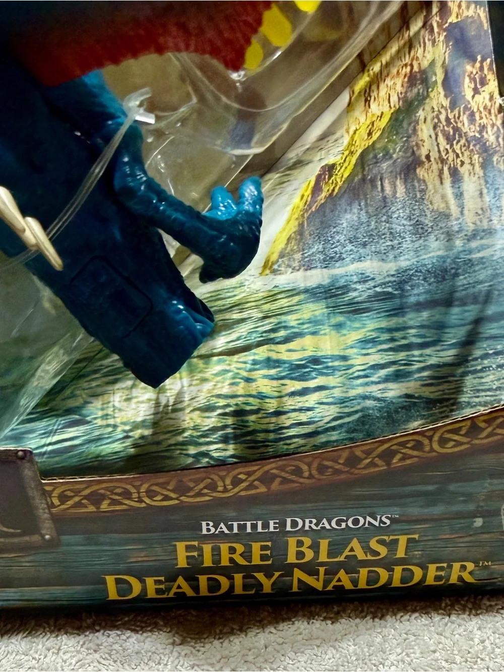 DreamWorks Dragons Battle Dragons Fire Blast Deadly Nadder 10-inch Action Figure